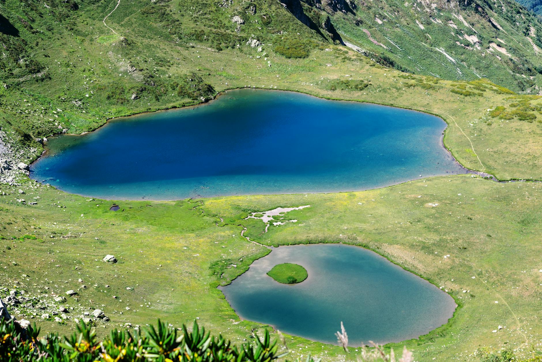 Scenic Mountain Lakes in Гагра, Abkhazia